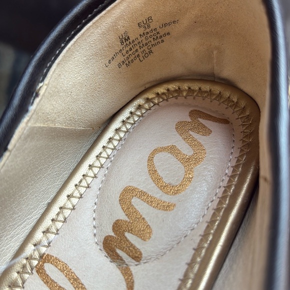 Sam Edelman Black and Tan Snake Print Flats - Picture 5 of 5